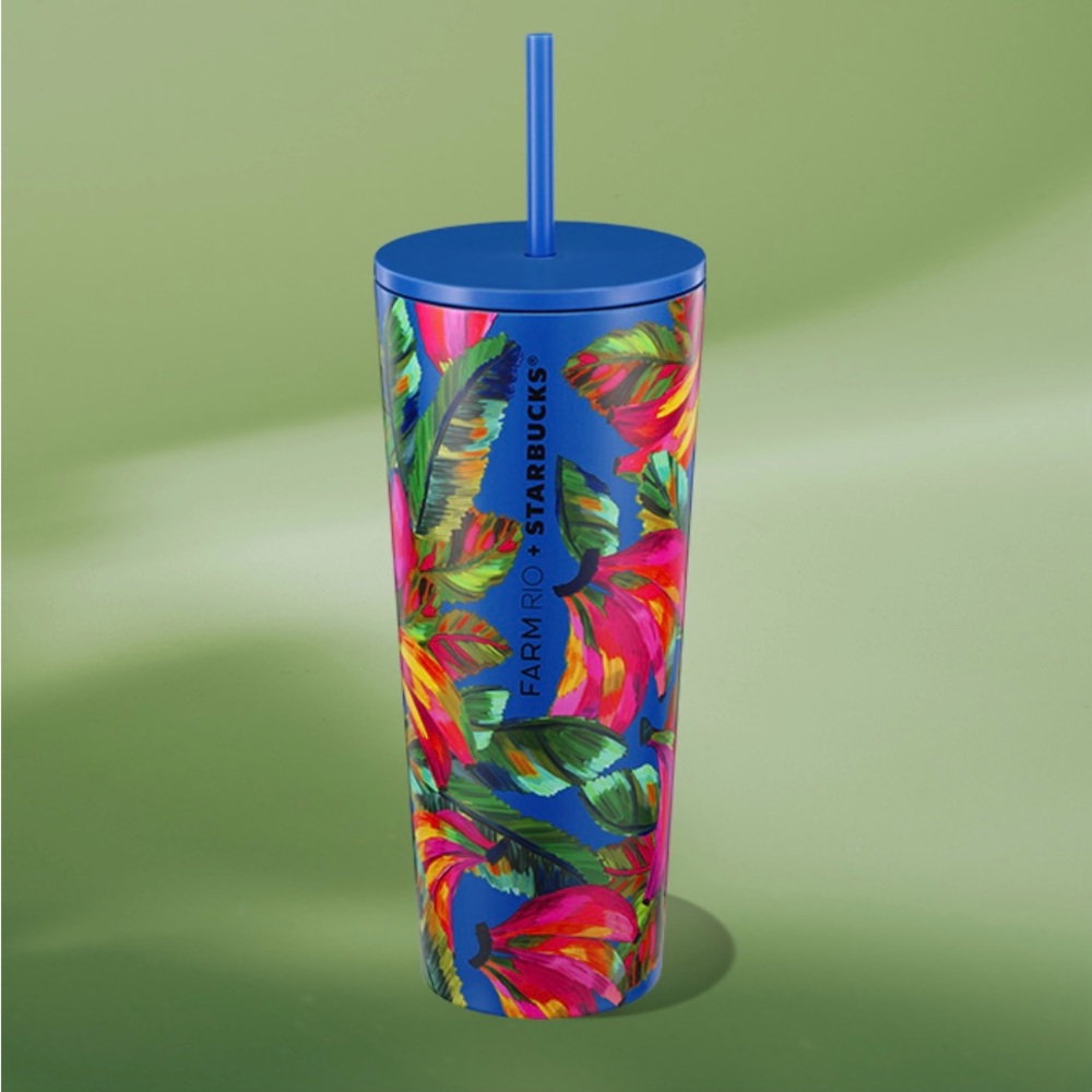 Starbucks Farm Rio Banana Mix Colorful Stainless Steel Tumbler